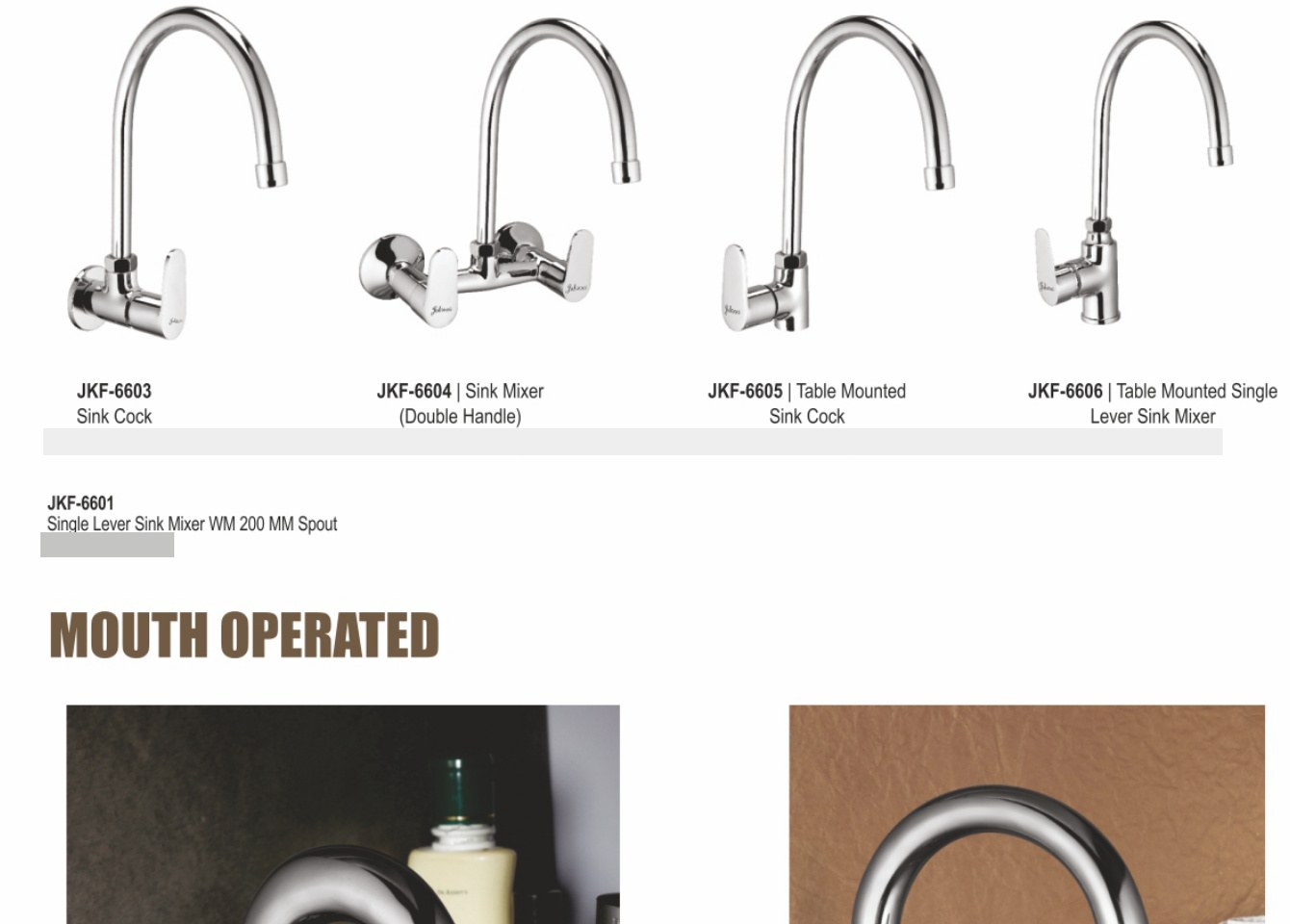 Kitchen Faucets collection